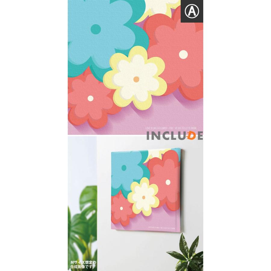 アートパネル ファブリックボード パステル ポスター 花柄 フラワー レモン Lemon モンステラ スイカ ベジタブル フルーツ 三角 さんかく 小粒 |  | 06