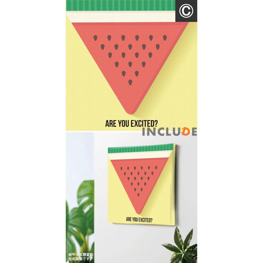 アートパネル ファブリックボード パステル ポスター 花柄 フラワー レモン Lemon モンステラ スイカ ベジタブル フルーツ 三角 さんかく 小粒 |  | 08