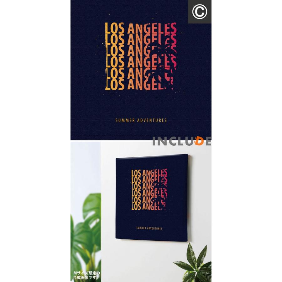 アートパネル ファブリックボード ロス ロサンゼルス カリフォルニア サンタモニカ ヤシの木 椰子 シルエット サーフ ビーチ 西海岸 南国 |  | 08