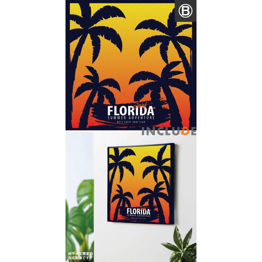 アートパネル ファブリックボード MALIBU マリブ FLORIDA フロリダ サーフィン 波 オフショア クローズアウト ヤシの木 椰子 シルエット サーフ ビーチ |  | 06