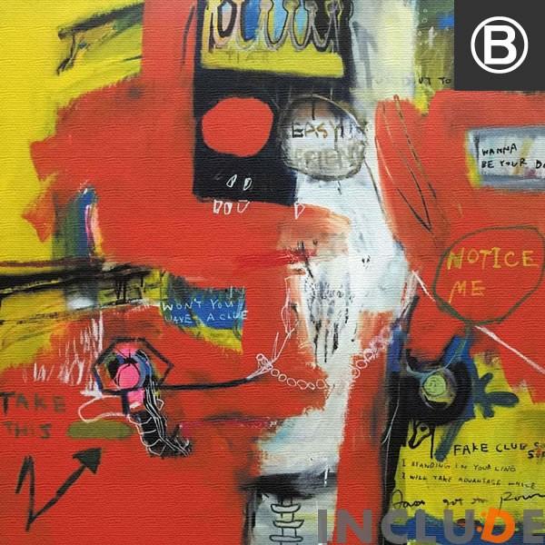 アートパネル 乾シンイチロウ グラフィティ エアロゾールアート アメリカン ライター ペインター ロックン・ロール パーソン モノクロ |  | 07