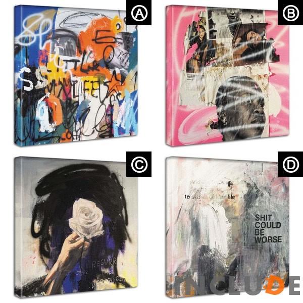 アートパネル 乾シンイチロウ グラフィティ エアロゾールアート アメリカン ライター ロックン・ロール 白雪姫 白薔薇 白バラ ローズ パーソン モノクロ |  | 05