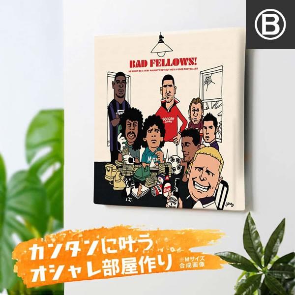 サッカージャンキー フットボール jerry アートパネル リバプール ドルトムント マインツ セルティック FC東京 マラドーナ イタリア |  | 08