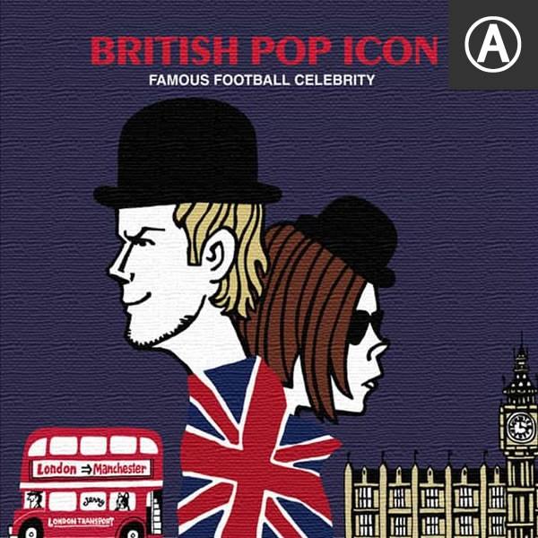 サッカージャンキー フットボール jerry アートパネル ロンドン ビッグベン イングランド ゾロ クロアチア パオロ マルディーニ |  | 07