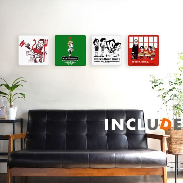 サッカージャンキー jerry アートパネル オリバー・カーン ドイツ 最強 カンフーキック  レッドデビル パンディアーニ バッジョ | 