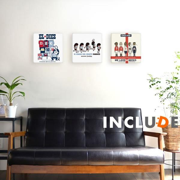 サッカージャンキー jerry アートパネル マラドーナ 10番 エース 伝説の選手 10番コレクション いろんなプレイ マネできない モヒカン | 