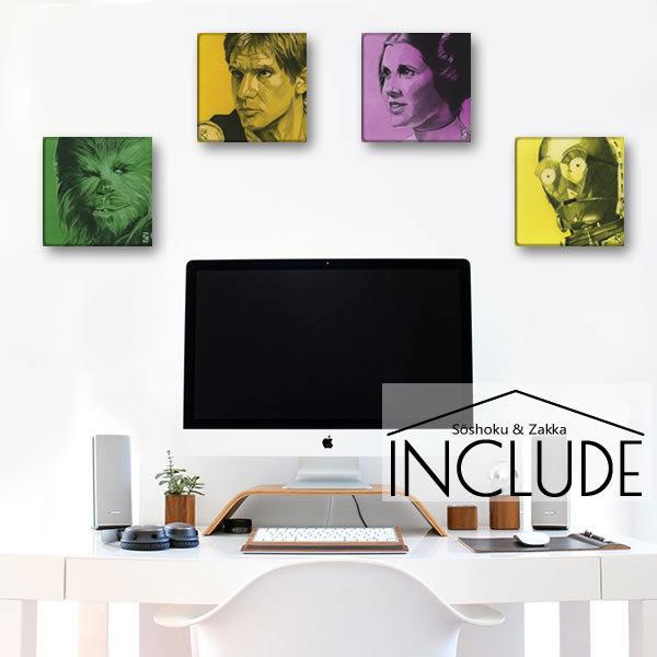 アートパネル シルエット スターウォーズ STARWARS ハンソロ ミレニアムファルコン 反乱同盟 リーダー レイアオーガナ パドメアミダラ アナキンスカイウォーカー | 