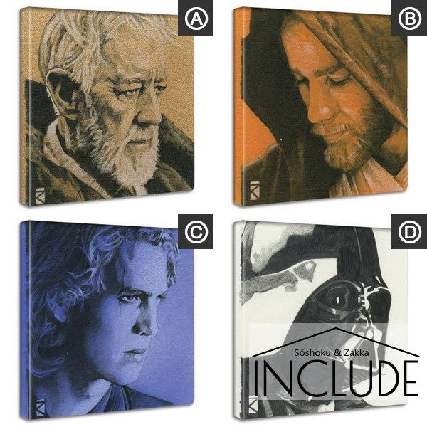 アートパネル シルエット スターウォーズ STARWARS オビ=ワン・ケノービ 伝説 ジェダイ・マスター 共和国軍将軍 アナキン スカイウォーカー |  | 05