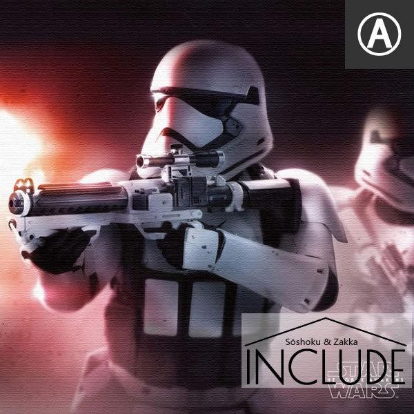 アートパネル シルエット スターウォーズ STARWARS ストームトルーパー 装甲服 帝国軍 機動歩兵 エリート フレイムトルーパー スノートルーパー |  | 06