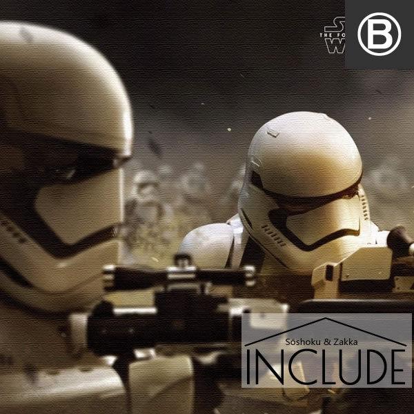 アートパネル シルエット スターウォーズ STARWARS ストームトルーパー 装甲服 帝国軍 機動歩兵 エリート フレイムトルーパー スノートルーパー |  | 07