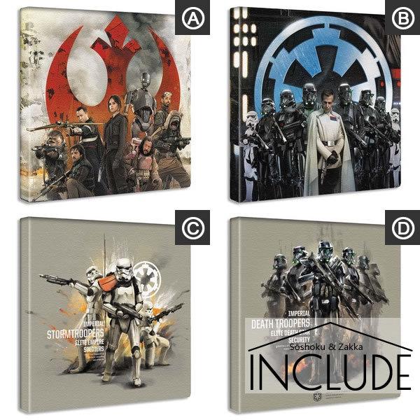 アートパネル  シルエット スターウォーズ STARWARS ローグワン ジンアーソ 女性戦士 オーソンクレニック ストームトルーパー エリート ブラスターライフル |  | 05