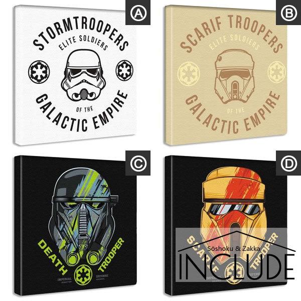 アートパネル シルエット スターウォーズ STARWARS ローグワン スカリフトルーパー ストームトルーパー エリート 機動歩兵 デス・トルーパー |  | 05