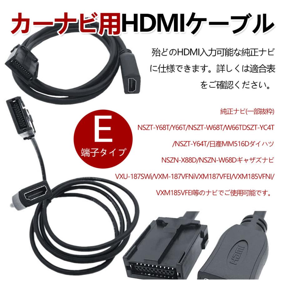 Hdmi変換ケーブル カーナビ用 タイプe 車用 ミラーリング スマホ接続 配線 コード アダプター 車載ビデオ専用hdmiケーブル D0 Usb Bl S 藤原屋 通販 Yahoo ショッピング