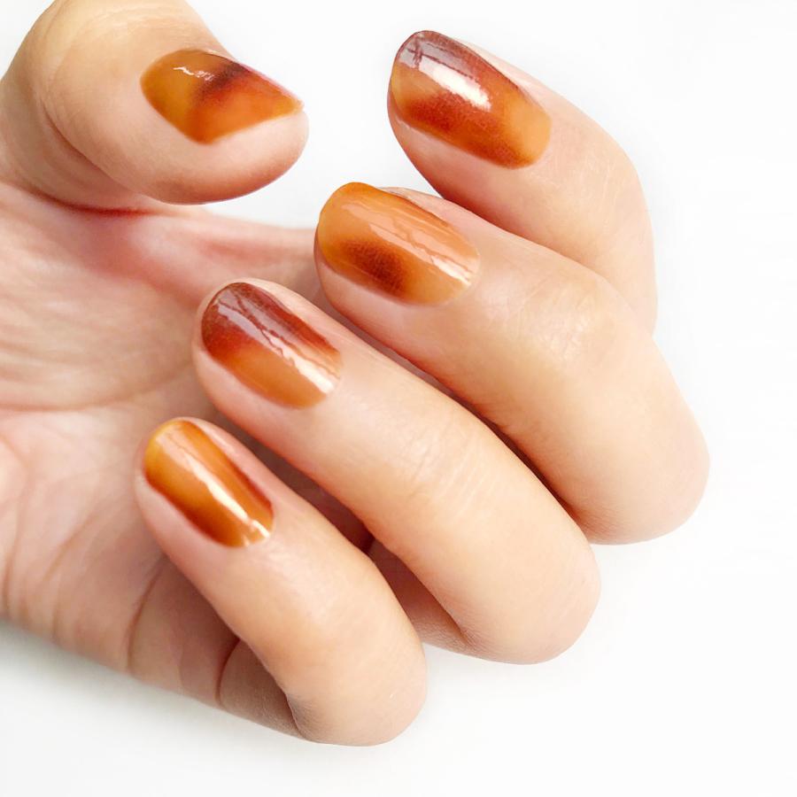 ネイルシール 硬化なし 貼るだけ ネイル インココ べっこう マーブル マニキュア ベージュ ジェルネイル風 シール ペディキュア INCOCO 足 爆買 | INCOCO | 06