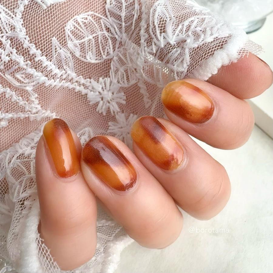 ネイルシール 硬化なし 貼るだけ ネイル インココ べっこう マーブル マニキュア ベージュ ジェルネイル風 シール ペディキュア INCOCO 足 爆買 | INCOCO | 05