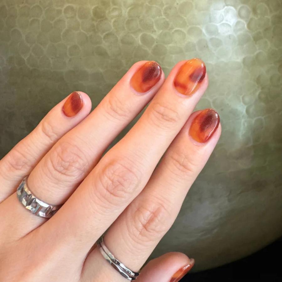 ネイルシール 硬化なし 貼るだけ ネイル インココ べっこう マーブル マニキュア ベージュ ジェルネイル風 シール ペディキュア INCOCO 足 爆買 | INCOCO | 06