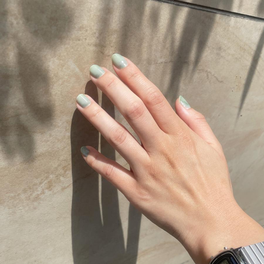 ネイルシール フット 貼るだけ 簡単 インココ ラメ マニキュア グリーン マーブル 貼る ネイル ペディキュア セルフ 簡単 貼るだけ 足 | INCOCO | 12