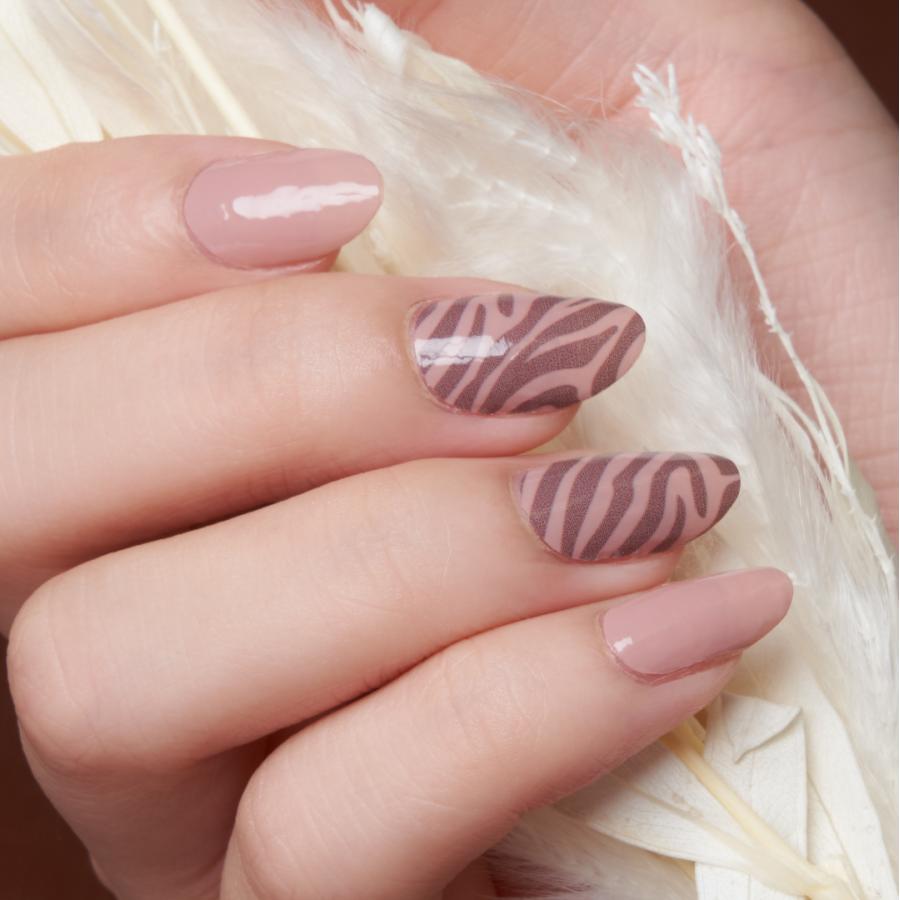 ネイルシール 貼るだけ 簡単 INCOCO レオパード ゼブラ マニキュア フット 貼る ネイル ペディキュア セルフ 簡単 貼るだけ 足 | INCOCO | 05