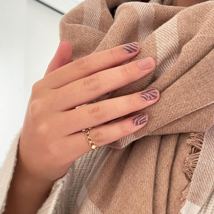 ネイルシール 貼るだけ 簡単 INCOCO レオパード ゼブラ マニキュア フット 貼る ネイル ペディキュア セルフ 簡単 貼るだけ 足 | INCOCO | 07