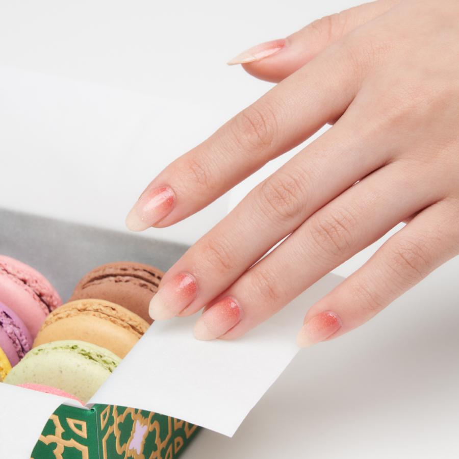 ネイルシール 貼るだけ 簡単 インココ オフィス マニキュア ピンク 貼る ネイル ペディキュア セルフ INCOCO 簡単 貼るだけ 足 キラキラ | INCOCO | 05