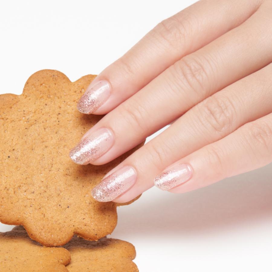 ネイルシール 貼るだけ 簡単 インココ ピンク ラメ グラデ クリアベース シンプル マニキュア ペディキュア フット ネイル ジェル ネイル シール 爆買 | INCOCO | 09