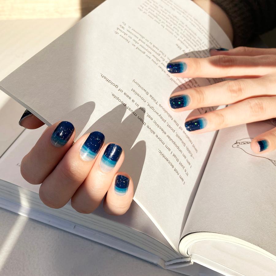 ネイルシール 貼るだけ ラメ インココ ペディマニキュア 貼る ネイル INCOCO ペディキュア ネイル ピンク セルフ 簡単 貼るだけ 足 キラキラ | INCOCO | 06