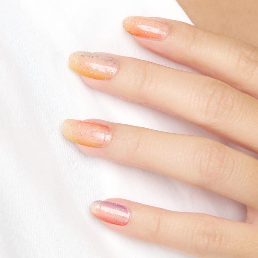 ネイルシール 貼るだけ 簡単 硬化なし シアー インココ マニキュア 柄 ペディ 貼るだけ ネイル セルフ INCOCO キラキラ | INCOCO | 10