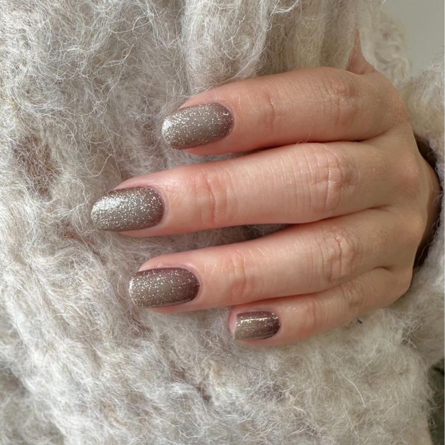 ネイルシール ジェルネイル風 硬化不要 インココ マグネットネイル 貼るだけ 簡単 マニキュア ベージュ ブラウン ネイル ぺディ INCOCO ポイント消化　 | INCOCO | 09