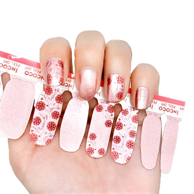 ネイルシール インココ バディング ビューティ 簡単 貼るだけ マニキュア ペディキュア ネイル シール セルフネイル ネイルステッカー 時短ネイル Fds539 インココ 通販 Yahoo ショッピング