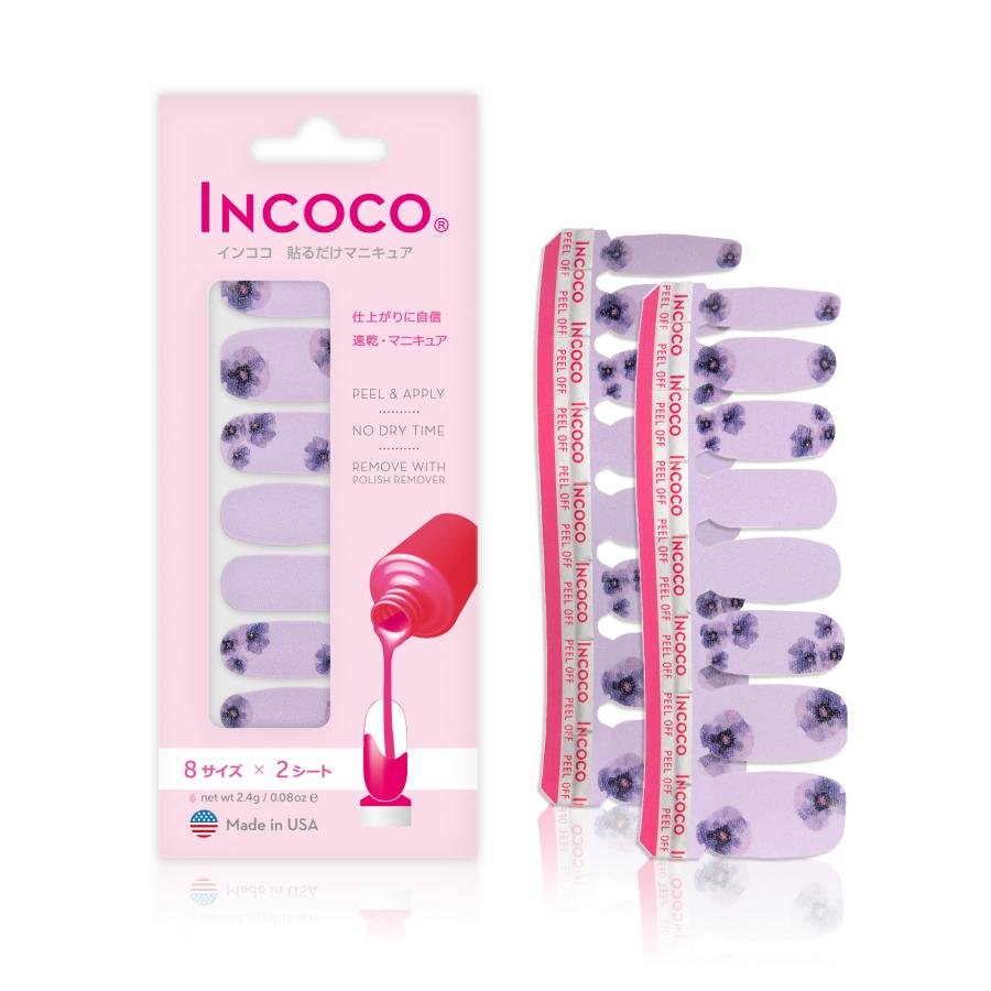 INCOCO（インココ） ネイルシール 貼るだけ 簡単 花 マニキュア