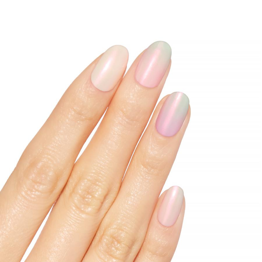 ネイルシール 貼るだけ ジェルネイル風 インココ INCOCO シール ホワイト ピンク 貼る ネイル セルフネイル ペディキュア セルフ 簡単 足 キラキラ | INCOCO | 07