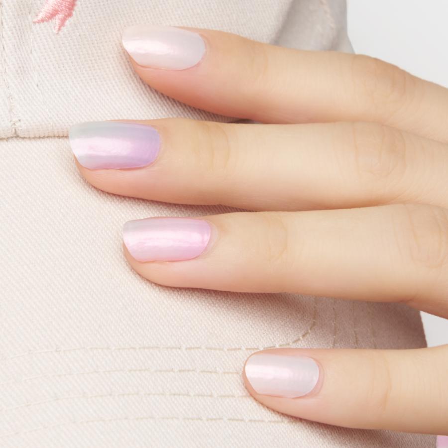 ネイルシール 貼るだけ ジェルネイル風 インココ INCOCO シール ホワイト ピンク 貼る ネイル セルフネイル ペディキュア セルフ 簡単 足 キラキラ | INCOCO | 08