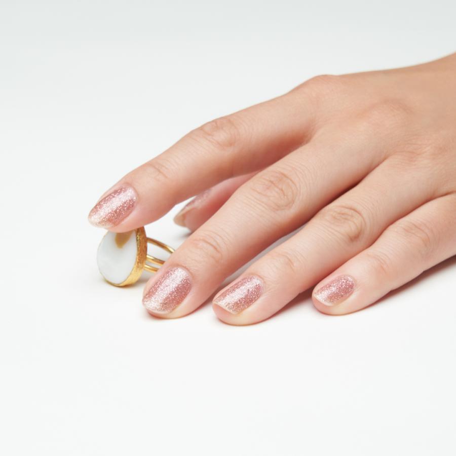 ネイルシール ジェルネイル風 硬化なし インココ マニキュア ピンク 貼るだけ ネイル ペディキュア INCOCO セルフ 簡単 足 キラキラ ポイント消化 | INCOCO | 06