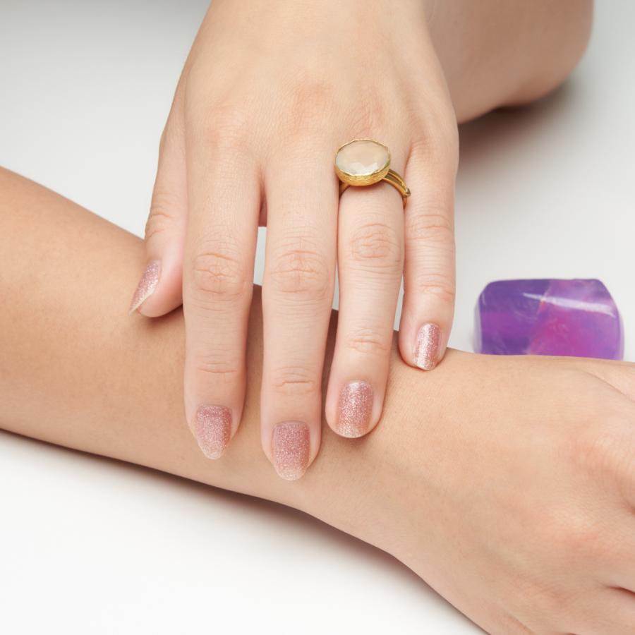 ネイルシール ジェルネイル風 硬化なし インココ マニキュア ピンク 貼るだけ ネイル ペディキュア INCOCO セルフ 簡単 足 キラキラ ポイント消化 | INCOCO | 08