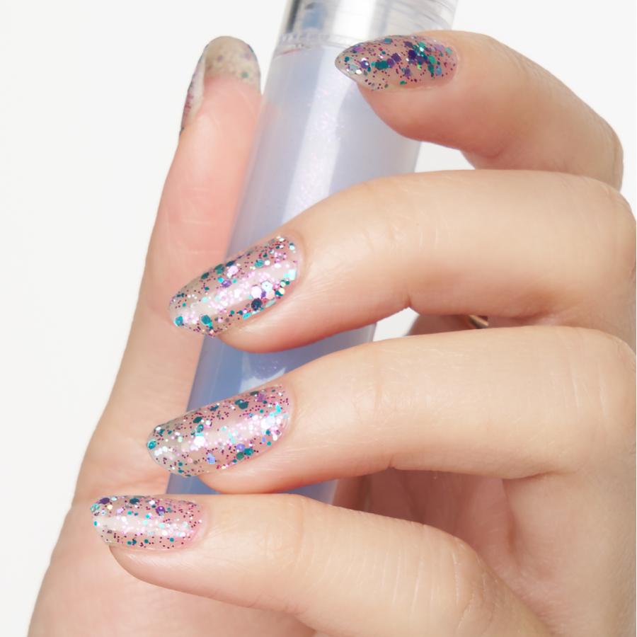 ネイルシール フット ラメ インココ パープル グリーン マニキュア 貼る ネイル ペディキュア ペディ INCOCO セルフ 簡単 貼るだけ 足 キラキラ | INCOCO | 11