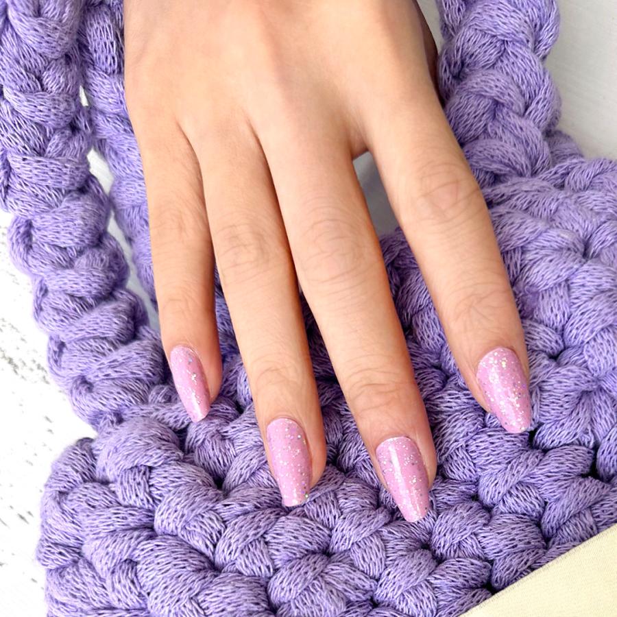 ネイルシール フット 貼るだけ 硬化なし ラメ インココ マニキュア ピンク ペディ 貼るだけ ネイル セルフ INCOCO キラキラ フットネイルシール | INCOCO | 12