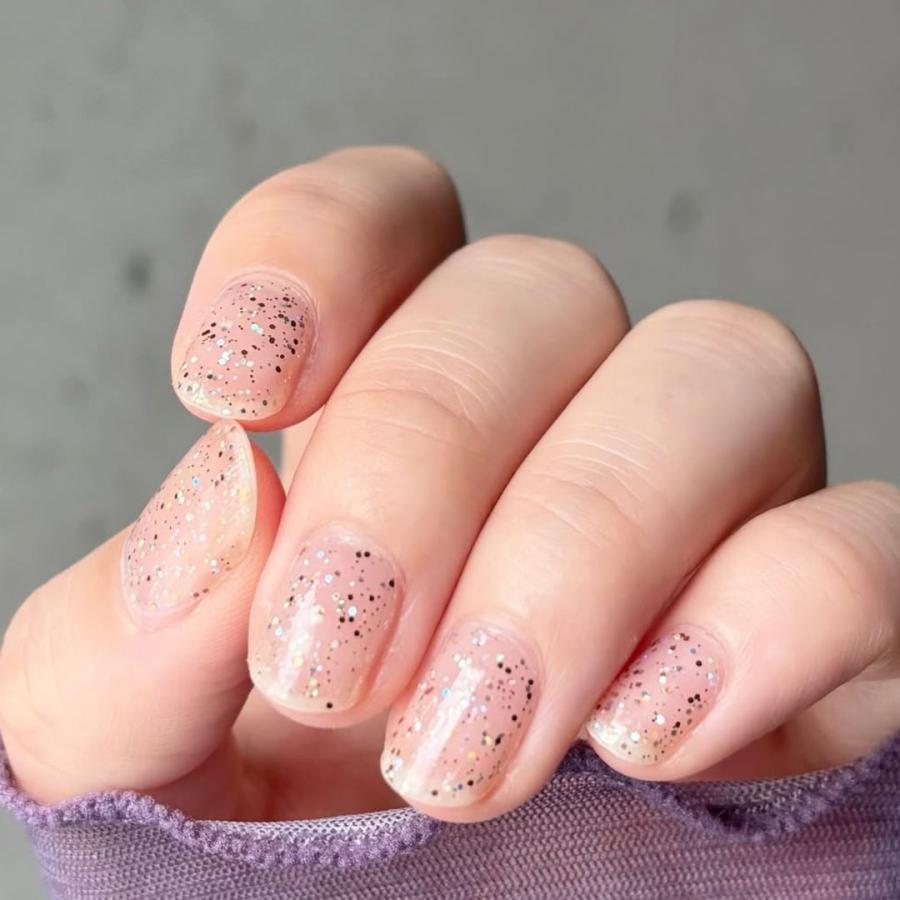 ネイルシール ジェルネイル風 フット 硬化なし インココ ゴールド シルバー マニキュア 貼る ネイル ペディキュア INCOCO セルフ 簡単 貼るだけ 足 キラキラ | INCOCO | 12