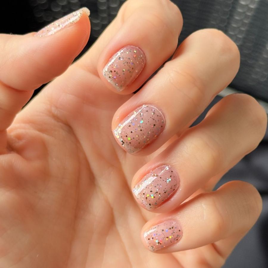 ネイルシール ジェルネイル風 フット 硬化なし インココ ゴールド シルバー マニキュア 貼る ネイル ペディキュア INCOCO セルフ 簡単 貼るだけ 足 キラキラ | INCOCO | 13