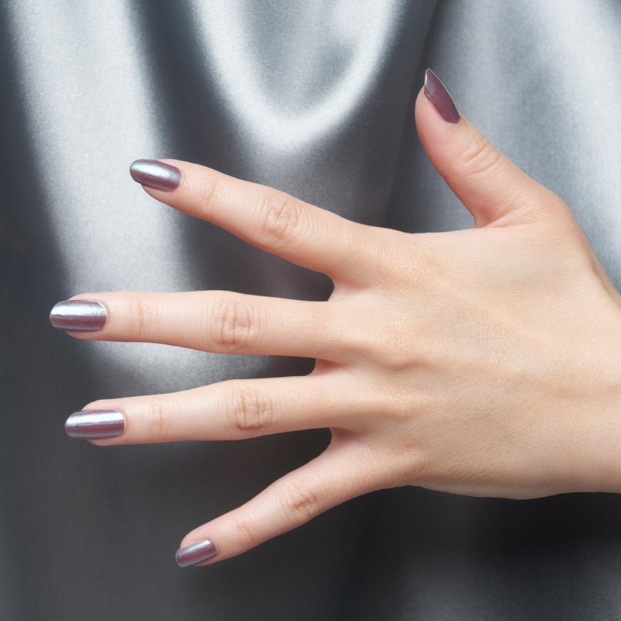 ネイルシール 貼るだけ 簡単 インココ マニキュア グレー 貼る ネイル ペディキュア セルフ 簡単 貼るだけ 足 キラキラ | INCOCO | 11