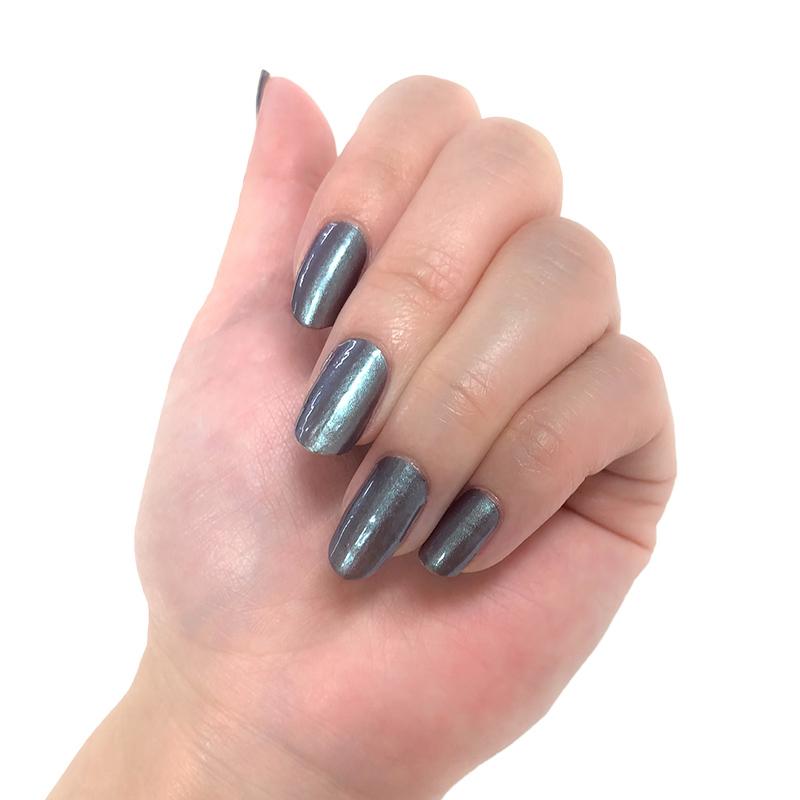 ネイルシール 貼るだけ 簡単 インココ マニキュア グレー 貼る ネイル ペディキュア セルフ 簡単 貼るだけ 足 キラキラ | INCOCO | 12