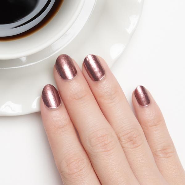 ネイルシール 貼るだけ 簡単 インココ マニキュア ワンカラー ブラウン ラメ マニキュア ペディキュア ネイル シール セルフネイル フット | INCOCO | 11