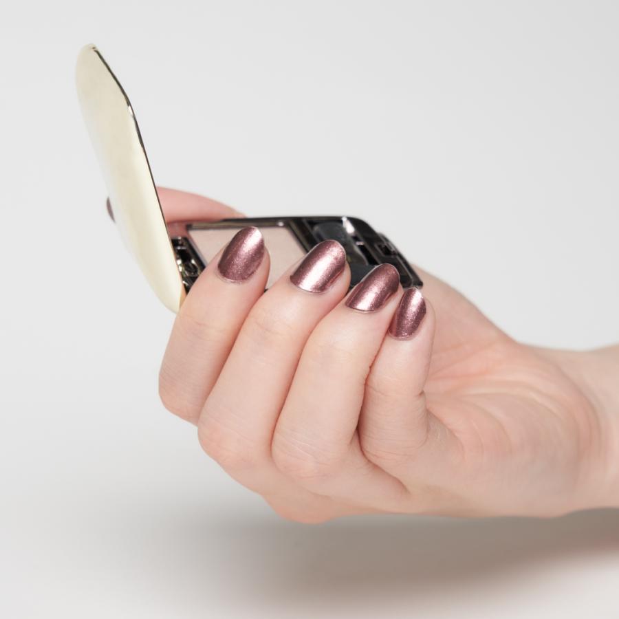 ネイルシール 貼るだけ 簡単 インココ マニキュア ワンカラー ブラウン ラメ マニキュア ペディキュア ネイル シール セルフネイル フット | INCOCO | 13