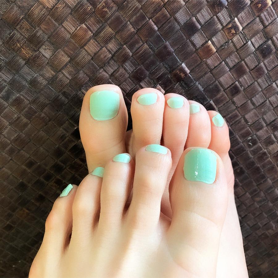 ネイルシール フット 貼るだけ 簡単 インココ ラメ マニキュア グリーン 貼る ネイル ペディキュア INCOCO セルフ 簡単 貼るだけ 足 キラキラ | INCOCO | 11