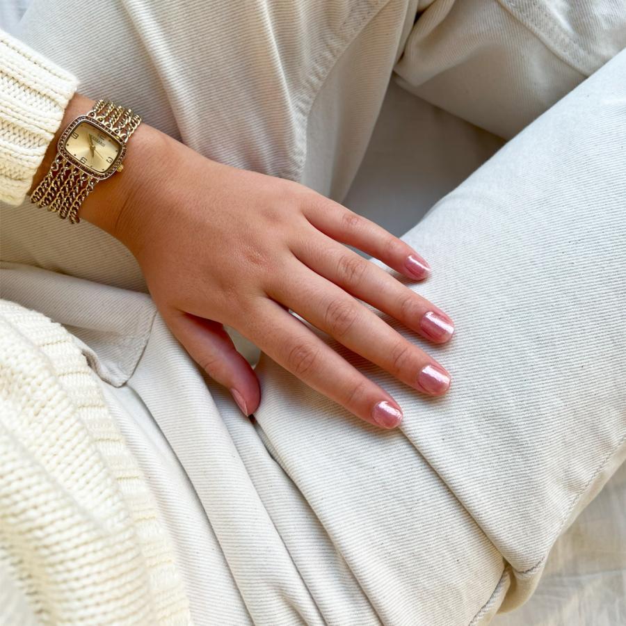 ネイルシール 硬化なし 貼る ネイル インココ  マニキュア ピンク 貼る ネイル シンプル ペディキュア INCOCO セルフ 簡単 貼るだけ 足 キラキラ | INCOCO | 16