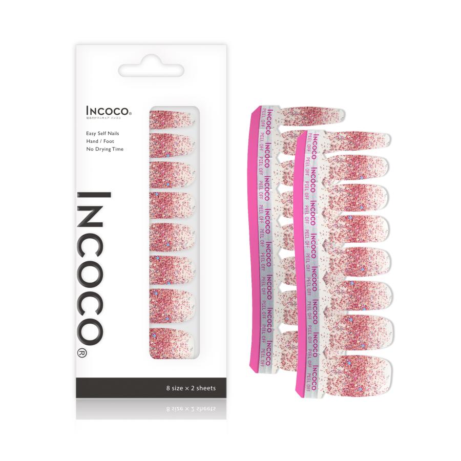 未使用】INCOCO レディセットジェル　シール　セット INCOCO（インココ） ネイルシール セット ジェルネイル風 硬化なし
