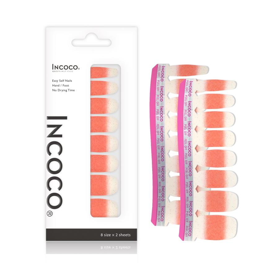 INCOCO（インココ） ネイルシール セット ジェルネイル風 硬化なし