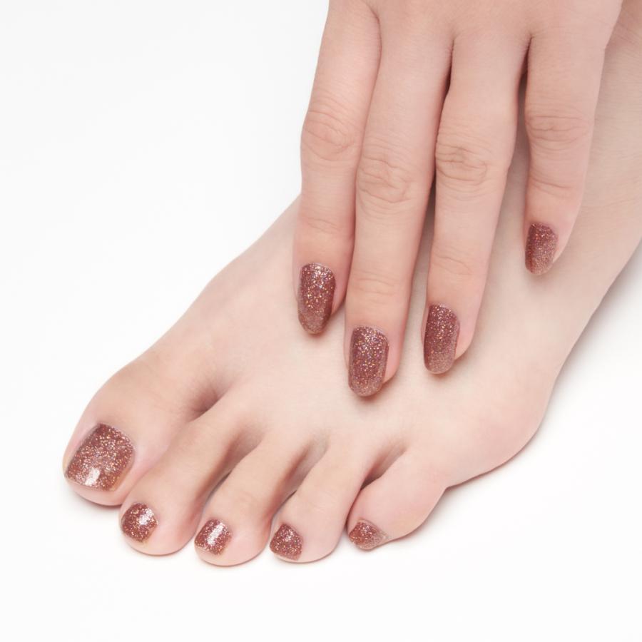 ネイルシール セット  ジェルネイル風 インココ 貼るだけ 簡単 マニキュア 貼る ネイル ペディキュア INCOCO セルフ 足 キラキラ ポイント消化 | INCOCO | 15