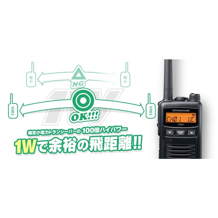トランシーバー インカム 無線機 登録局 スタンダード Vxd1 Vxd1 インカム ガレッジ 通販 Yahoo ショッピング