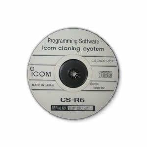 CS-R6 アイコム ICOM クローニングソフトウェア（IC-R6用