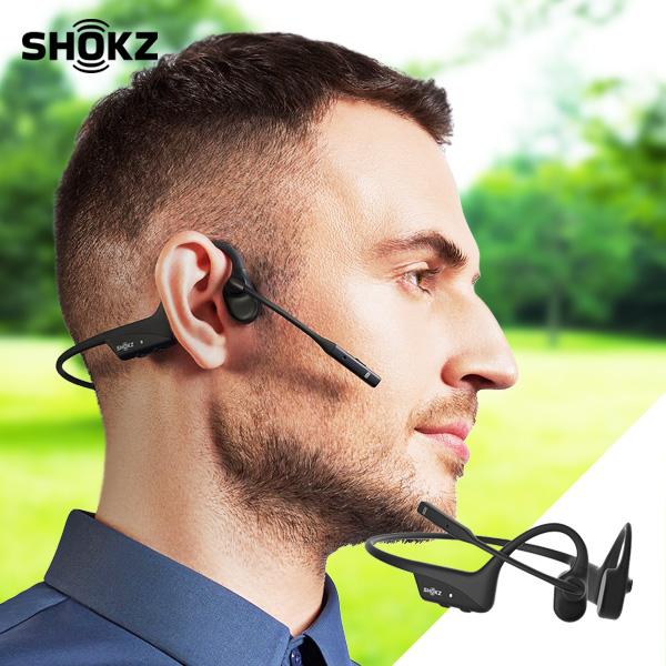 イヤホン Shokz OpenComm2 SKZ-EP-000022 Shokz OpenComm2 骨伝導Bluetoothヘッドセット SKZ-EP-000022